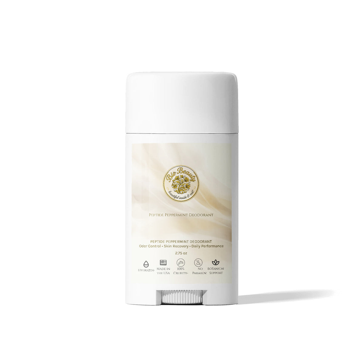 2 Pack Peptide Peppermint Deodorant