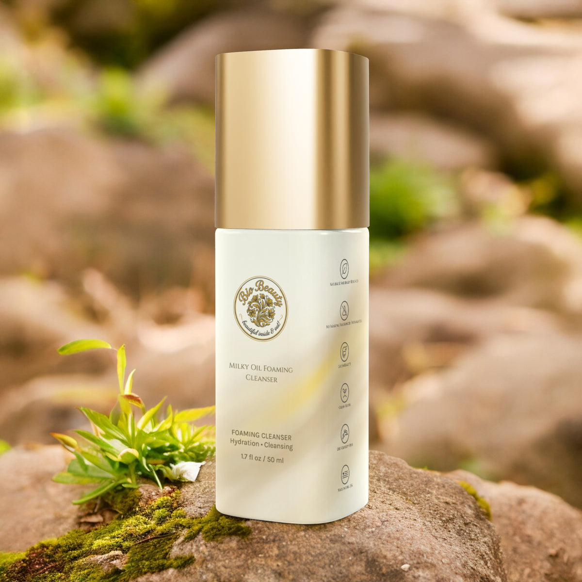 Milky Oil Foaming Cleanser Gold Cap