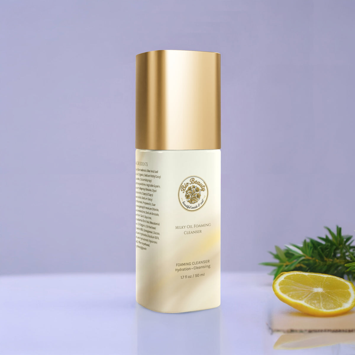 Milky Oil Foaming Cleanser Gold Cap