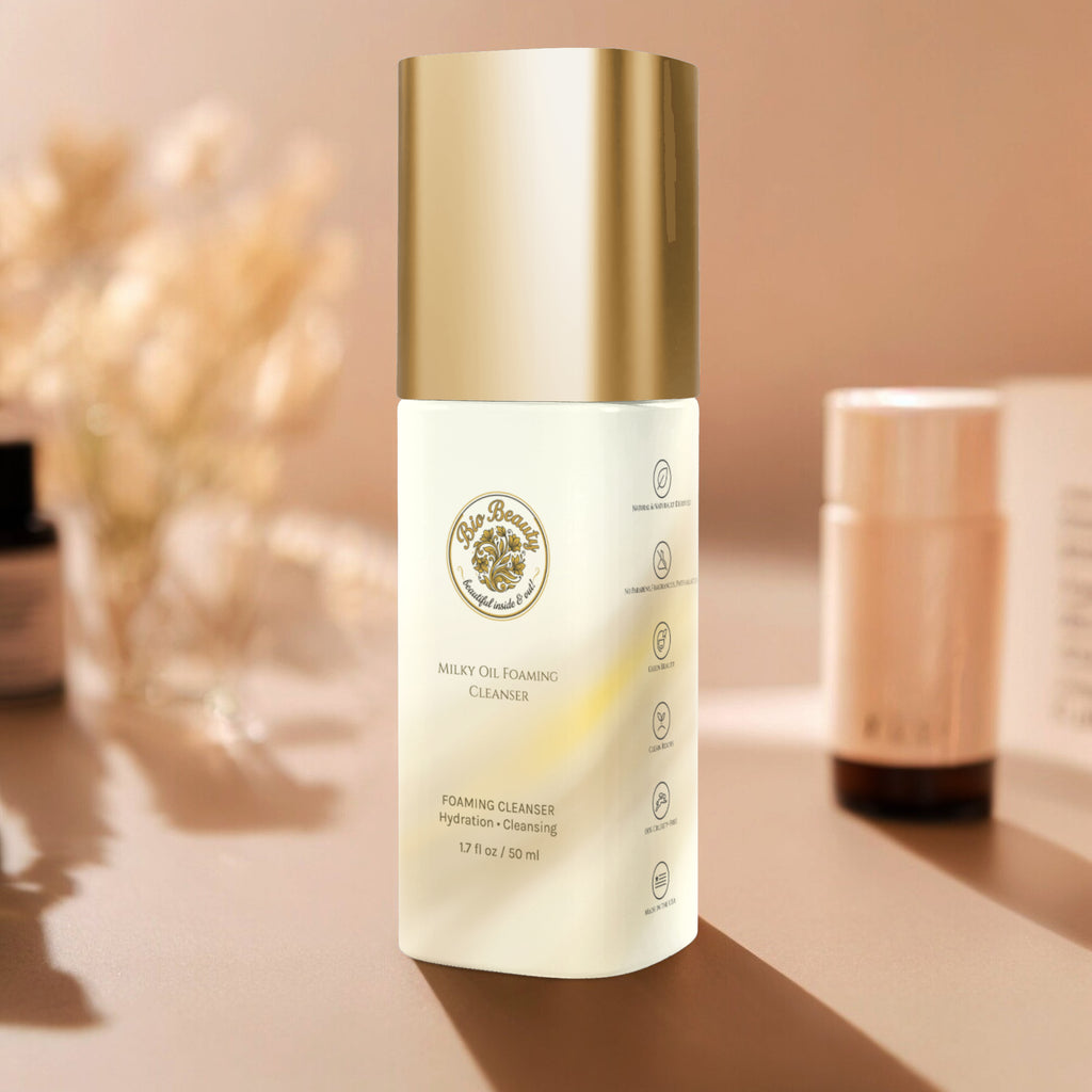 Milky Oil Foaming Cleanser Gold Cap