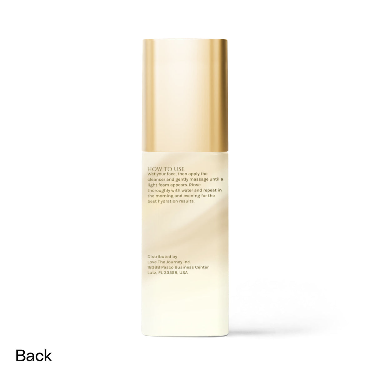 Milky Oil Foaming Cleanser Gold Cap