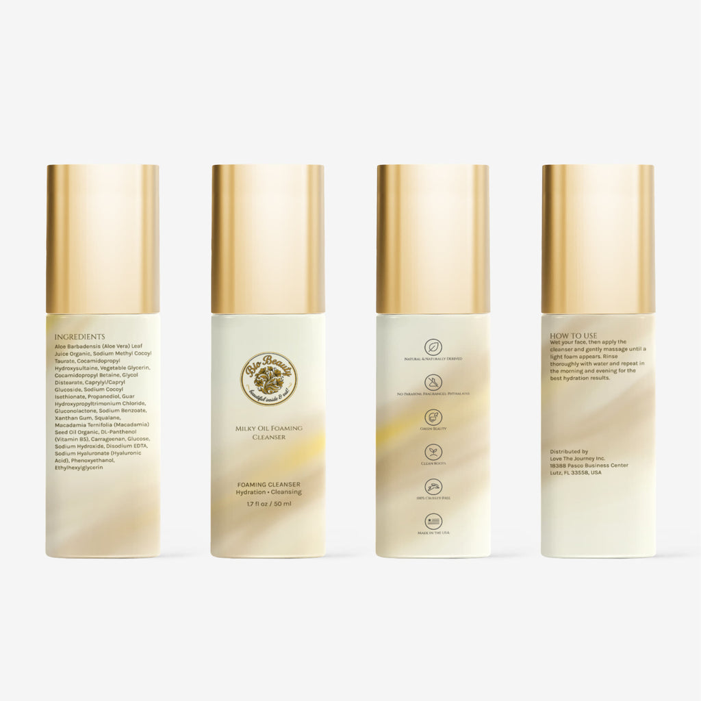 Milky Oil Foaming Cleanser Gold Cap