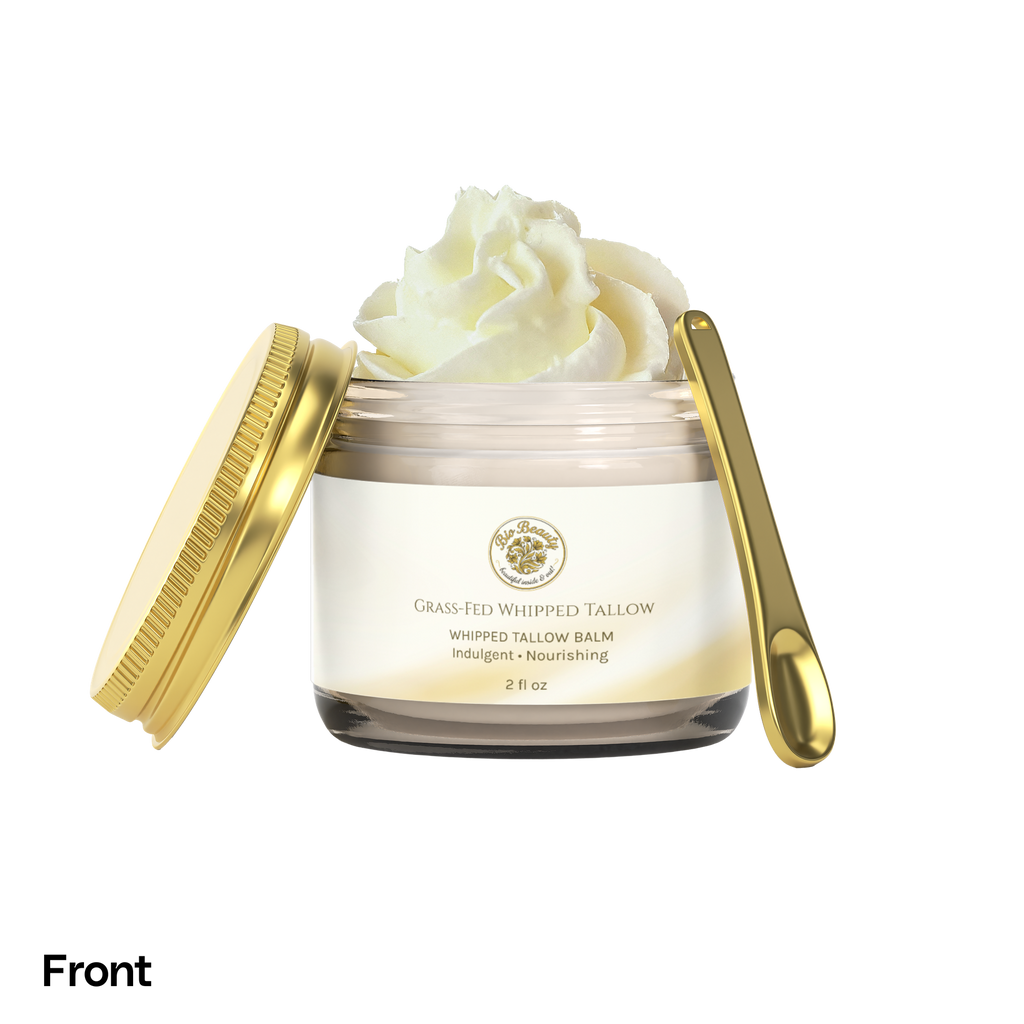 Whipped Grass-Fed Tallow Balm with Vanilla Bean