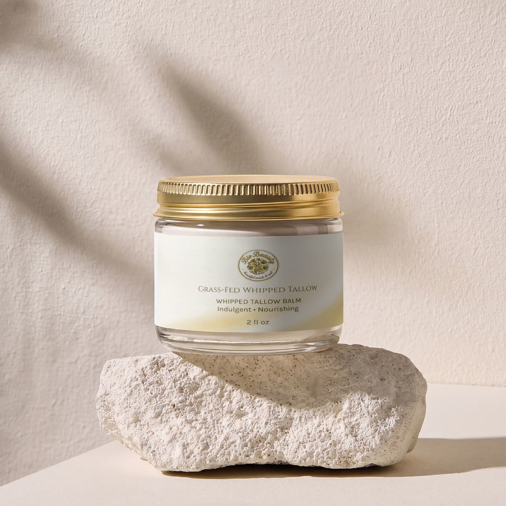 Whipped Grass-Fed Tallow Balm with Vanilla Bean