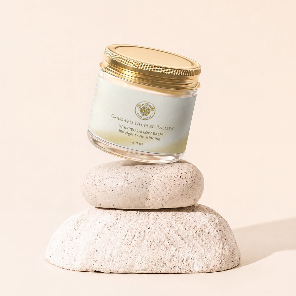 Whipped Grass-Fed Tallow Balm with Vanilla Bean