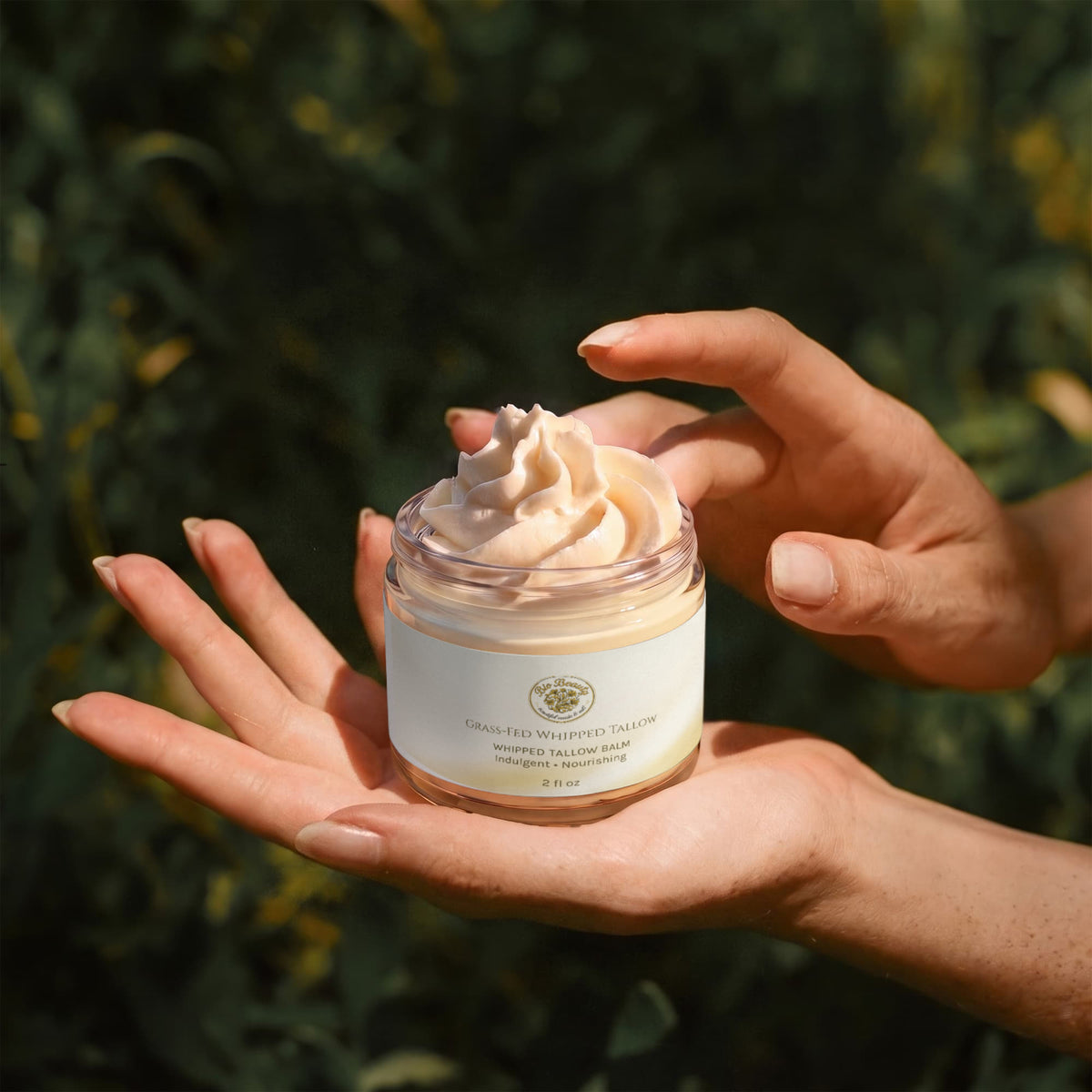 Whipped Grass-Fed Tallow Balm with Vanilla Bean