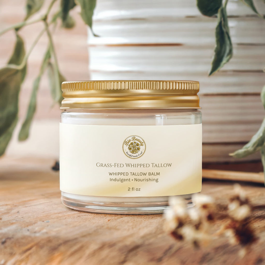 Whipped Grass-Fed Tallow Balm with Vanilla Bean